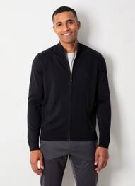 Gilet manches longues manches longues noir CAMBRIDGE homme
