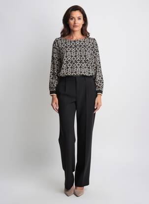 T-shirt manches longues manches longues noir GARCIA femme