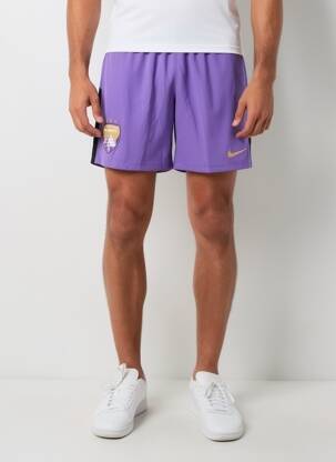 Short coupe droite taille normale violet NIKE homme