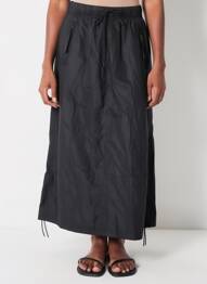 Jupe longue coupe droite noir NIKE femme