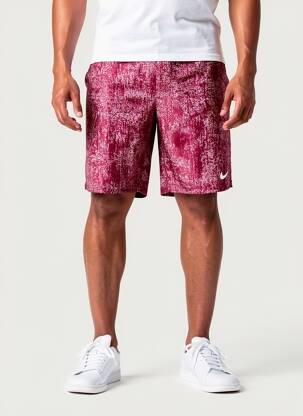 Bermuda taille élastique taille normale violet NIKE homme