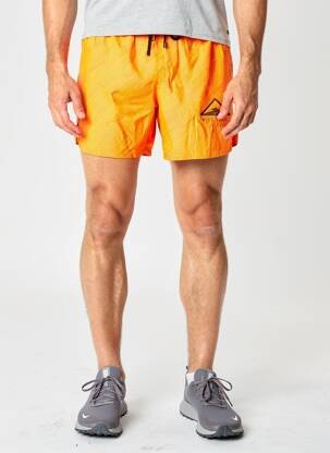 Short tissage popeline taille normale orange NIKE homme
