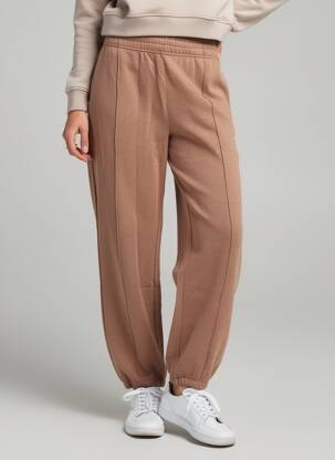 Jogging poches taille normale marron NIKE femme