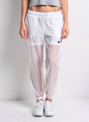 Jogging poches taille normale blanc NIKE femme