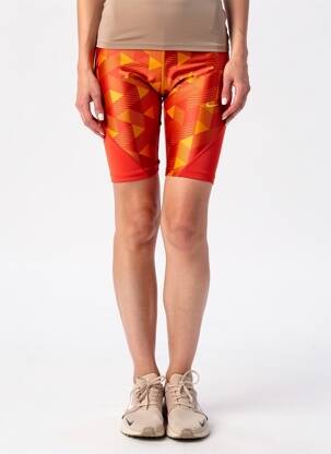 Cycliste slim taille normale orange NIKE femme