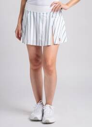 Jupe short taille élastique blanc NIKE femme