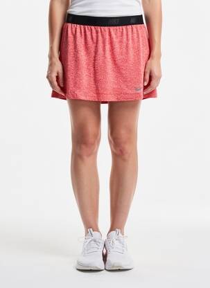 Jupe short tissage popeline rouge NIKE femme