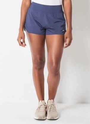 Short taille normale taille normale bleu NIKE femme