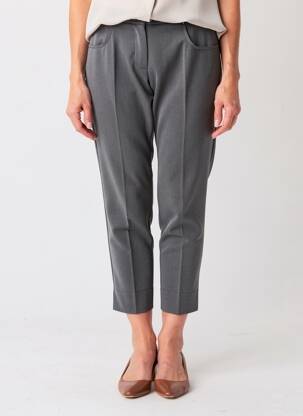 Pantalon 7/8 stretch taille normale gris TELMAIL femme