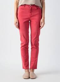 Pantalon slim stretch taille normale rose KANOPE femme