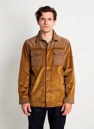Veste casual coupe droite marron COFOX homme