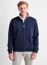 Veste casual poches bleu EASYLINE homme