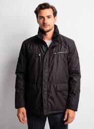Doudoune manches longues sans capuche noir COFOX homme