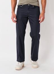 Pantalon droit stretch taille normale bleu HATTRIC homme