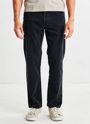 Pantalon droit tissage velours taille normale bleu RED POINT homme