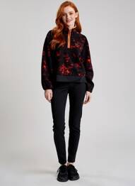 Polaire manches longues noir NIKE femme