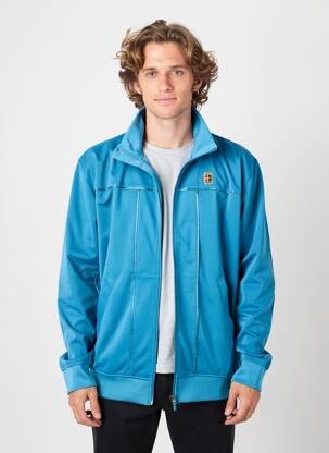 Veste casual coupe droite bleu NIKE homme