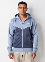 Veste casual capuche bleu NIKE homme