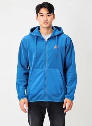 Polaire coupe droite bleu NIKE homme