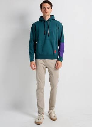 Sweat-shirt à capuche manches longues manches longues vert NIKE homme