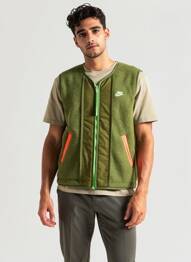 Gilet sans manche sans manche vert NIKE homme