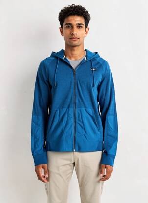 Veste casual resserrée sur le bas bleu NIKE homme