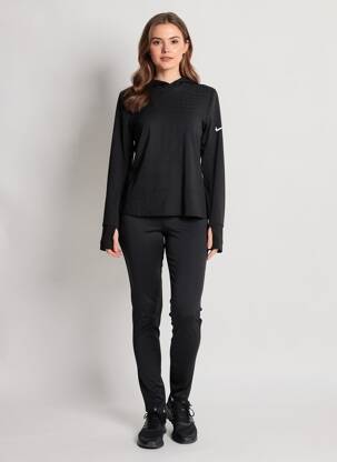 T-shirt manches longues manches longues noir NIKE femme