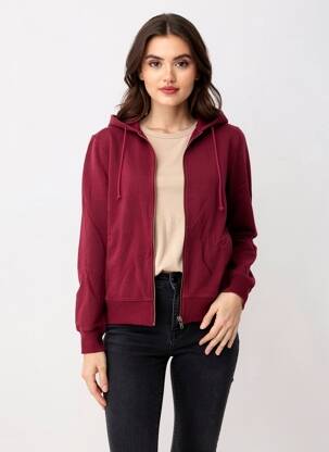 Veste casual poches rouge NIKE femme