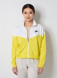 Veste casual poches jaune NIKE femme