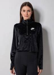 T-shirt manches longues manches longues noir NIKE femme