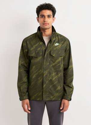 Coupe-vent poches sans capuche vert NIKE homme