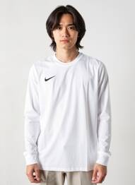 T-shirt coupe cintrée manches longues blanc NIKE homme