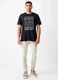 T-shirt stretch manches courtes noir NIKE homme