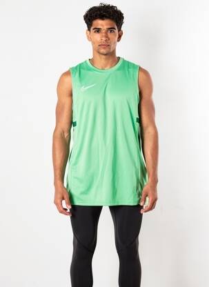 Débardeur coupe droite sans manche vert NIKE homme