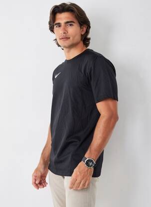 T-shirt broderie manches courtes noir NIKE homme
