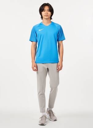 T-shirt coupe cintrée manches courtes bleu NIKE homme
