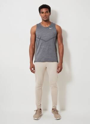 Débardeur coupe cintrée sans manche gris NIKE homme