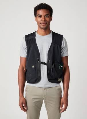 Veste casual noir NIKE homme