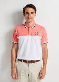 Polo coupe droite manches courtes orange CAMBERABERO homme