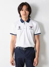 Polo coupe droite manches courtes blanc CAMBERABERO homme