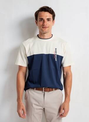 T-shirt coupe droite manches courtes beige CAMBERABERO homme