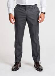 Pantalon slim tissage chiné taille normale gris FACONNABLE homme