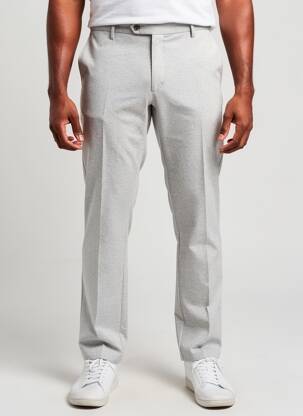 Pantalon chino stretch taille normale gris HACKETT homme