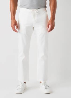 Pantalon chino poches taille normale blanc HACKETT homme