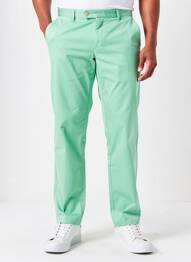 Pantalon chino stretch taille normale vert HACKETT homme