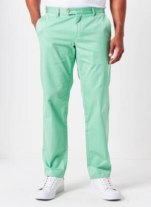 Pantalon chino stretch taille normale vert HACKETT homme
