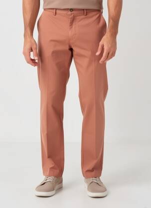 Pantalon chino poches taille normale orange HACKETT homme
