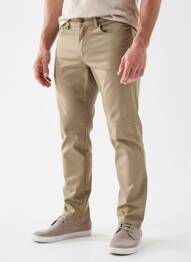 Pantalon slim stretch taille normale vert HACKETT homme