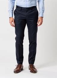 Pantalon slim taille à pinces taille normale bleu FACONNABLE homme