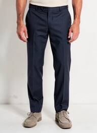 Pantalon droit taille normale taille normale bleu HACKETT homme
